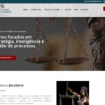Desenvolvimento do Site ASAF Sociedade de Advogados. Agência de Criação de Sites para Sociedade de Advogados.