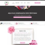 Criação do Site BH Coroa de Flores. Agência de Desenvolvimento de Sites para Funerárias e empresas de coroas de flores. Clique e conheça!